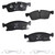 Disc Brake Pad Set | PGD355 042 821
