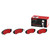 Premium NAO Ceramic OE Equivalent Front Brake Pad Set | BBBP30002N