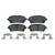 QuickStop Front Disc Brake Pad Set Ceramic | WAGZD1454