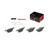 Premium NAO Ceramic OE Equivalent Rear Disc Brake Pad Set | BBBP85124N