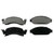 QuickStop Front Disc Brake Pad Set Semi-Metallic | WAGZX360