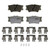 OEX Rear Disc Brake Pad Set Premium Ceramic | WAGOEX1212