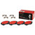 Premium NAO Ceramic OE Equivalent Front Brake Pad Set | BBBP59028N