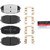 Premium NAO Ceramic OE Equivalent Front Brake Pad Set | BBBP30099N