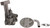 M-54D-S Stock Replacement : Standard Volume, Standard Pressure, Cast Iron Oil Pump With Gasket | 978M-54D-S