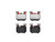 Premium Low-Met OE Equivalent Rear Disc Brake Pad Set | BBBP06059
