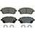 QuickStop Front Disc Brake Pad Set Ceramic | WAGZD1454A