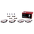 Premium NAO Ceramic OE Equivalent Front Brake Pad Set | BBBP23164N