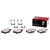 Premium NAO Ceramic OE Equivalent Front Brake Pad Set | BBBP23164N