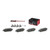 Premium NAO Ceramic OE Equivalent Front Brake Pad Set | BBBP44014N