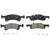 QuickStop Front Disc Brake Pad Set Semi-Metallic | WAGZX934