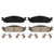 QuickStop Front Disc Brake Pad Set Ceramic | WAGZD1376