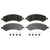 OEX Front Disc Brake Pad Set Premium Ceramic | WAGOEX1084