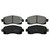 QuickStop Front Disc Brake Pad Set Ceramic | WAGZD2045