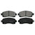 QuickStop Front Disc Brake Pad Set Ceramic | WAGZD2045