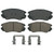 QuickStop Front Disc Brake Pad Set Ceramic | WAGZD1421