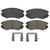 QuickStop Front Disc Brake Pad Set Ceramic | WAGZD1421
