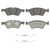 OEX Front Disc Brake Pad Set Premium Semi-Metallic | WAGOEX1123