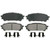 QuickStop Rear Disc Brake Pad Set Semi-Metallic | WAGZX1004