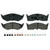 QuickStop Front Disc Brake Pad Set Semi-Metallic | WAGZX591