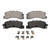 QuickStop Rear Disc Brake Pad Set Ceramic | WAGZD325
