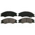 QuickStop Front Disc Brake Pad Set Ceramic | WAGZD1074