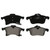QuickStop Front Disc Brake Pad Set Ceramic | WAGZD1361