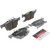 Premium NAO Ceramic OE Equivalent Rear Disc Brake Pad Set | BBBP11043N