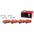 Premium NAO Ceramic OE Equivalent Front Brake Pad Set | BBBP11012N