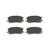 Premium NAO Ceramic OE Equivalent Front Brake Pad Set | BBBP83067N