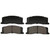 QuickStop Rear Disc Brake Pad Set Ceramic | WAGZD501