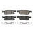 QuickStop Front Disc Brake Pad Set Ceramic | WAGZD1818A