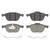 OEX Front Disc Brake Pad Set Premium Ceramic | WAGOEX1044