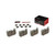 Premium NAO Ceramic OE Equivalent Front Brake Pad Set | BBBP06097N