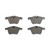 Premium NAO Ceramic OE Equivalent Front Brake Pad Set | BBBP36028N