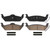 QuickStop Rear Disc Brake Pad Set Ceramic | WAGZD1012