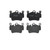 Premium Low-Met OE Equivalent Disc Brake Pad Set | BBBP65014
