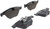 Premium Low-Met OE Equivalent Front Brake Pad Set | BBBP06055