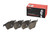 Premium Low-Met OE Equivalent Front Brake Pad Set | BBBP06073