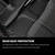 X-act Contour - 2nd Seat Floor Liner, Black | 98H55831
