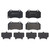 Premium Low-Met OE Equivalent Front Brake Pad Set | BBBP23182