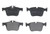 Premium Low-Met OE Equivalent Rear Disc Brake Pad Set | BBBP50122