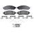 QuickStop Front Disc Brake Pad Set Ceramic | WAGZD1900