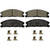 QuickStop Front Disc Brake Pad Set Ceramic | WAGZD1611