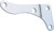 "OEM. Style" Alternator Bracket (Bottom); 1969-1986 Chevrolet 305-350; Long Water Pump- Chrome | 5189637