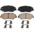 QuickStop Front Disc Brake Pad Set Ceramic | WAGZD943
