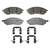 OEX Front Disc Brake Pad Set Premium Ceramic | WAGOEX888A