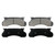 SevereDuty Front Disc Brake Pad Set | WAGSX450