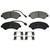 QuickStop Front Disc Brake Pad Set Semi-Metallic | WAGZX1540