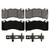 QuickStop Front Disc Brake Pad Set Semi-Metallic | WAGZX1792
